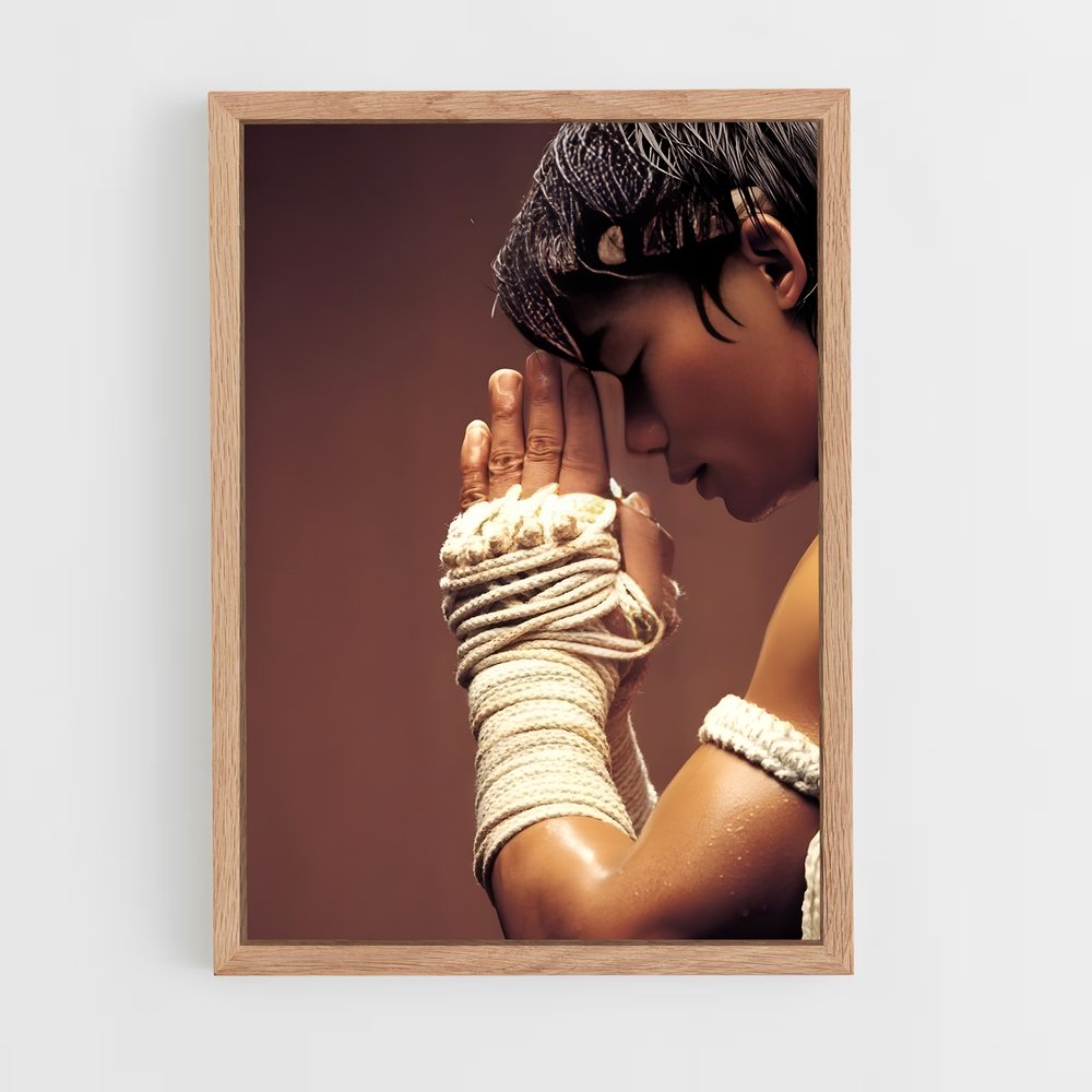 Poster La Fille à la Corde – affiche Kung Fu (vue 4)